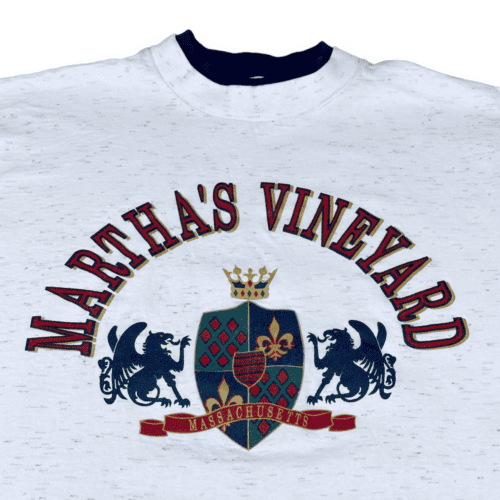 Vintage 90s Martha's Vineyard, Massachusetts T-Shirt LARGE