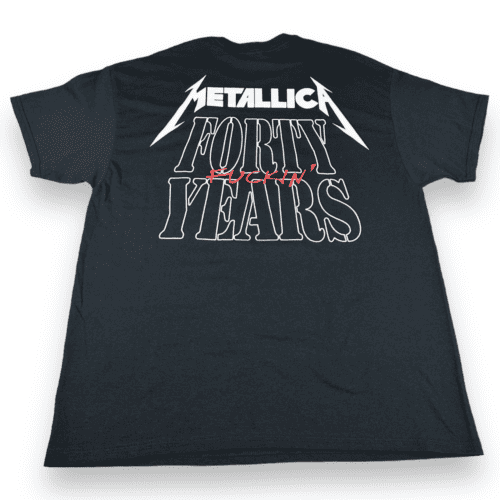 New Metallica Forty F*ckin’ Years Band T-Shirt XL 4