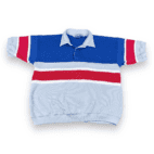 Vintage 90s Knightsbridge Color Block Polo Shirt MEDIUM