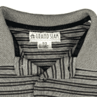 Vintage 90s Penguin Grand Slam Striped Polo Shirt MEDIUM
