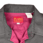 Vintage 90s Plains Pearl Snap Western Shirt LARGE