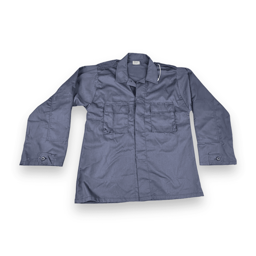 Vintage Deadstock Tru-Spec Long Sleeve Tactical Shirt Navy Blue LARGE LONG
