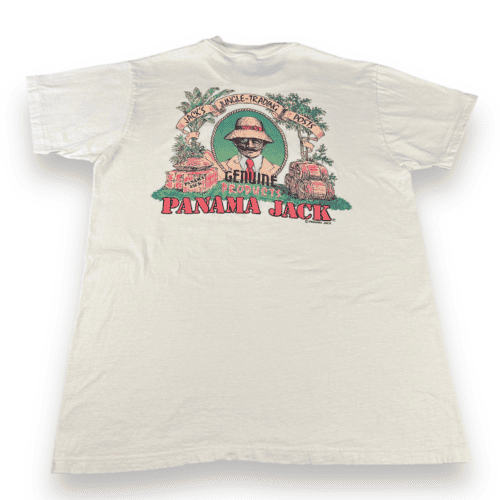 Vintage 80s Panama Jack Jungle Trading Post T-Shirt MEDIUM