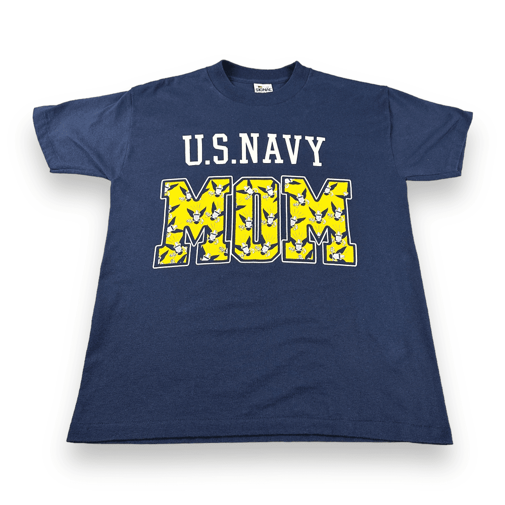 Vintage 90s US Navy Mom T-Shirt MEDIUM/SMALL