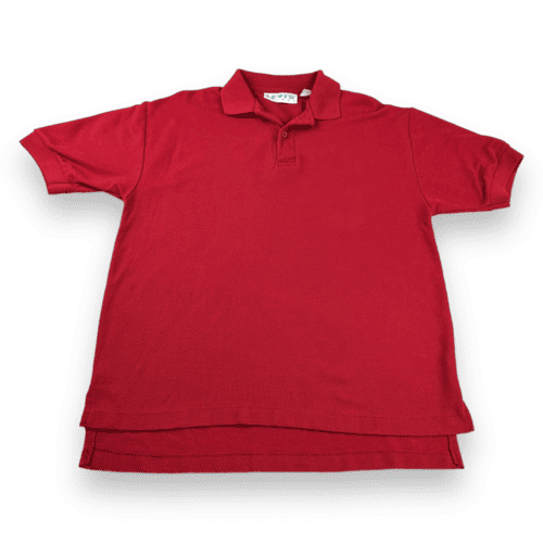 Vintage 80s Levi's Red Polo Shirt MEDIUM