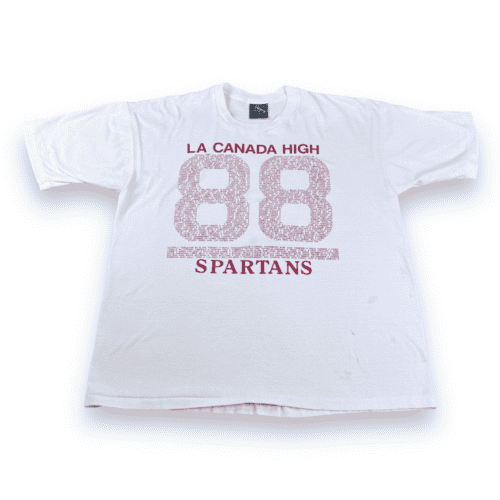 Vintage 80s La Canada High Spartans T-Shirt LARGE