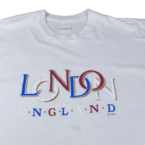 Vintage 90s London England T-Shirt LARGE