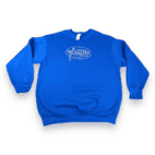 Vintage 90s Deadstock Blue Philadelphia Pennsylvania Sweatshirt XXL