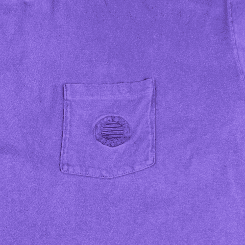 Vintage 90s Salty Dog Gant Purple Pocket T-Shirt XL