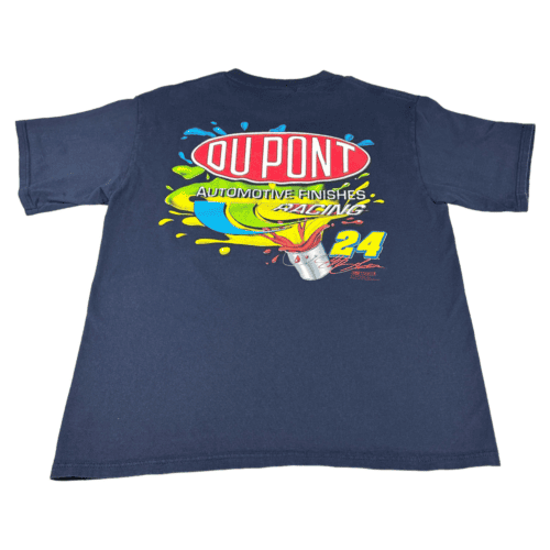 Vintage Y2K Jeff Gordon DuPont Racing NASCAR T-Shirt LARGE