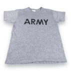 Vintage 80s ARMY Spell Out T-Shirt LARGE