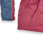 Vintage 80s Color Block Windbreaker Brand Pullover Jacket LARGE