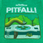 Retro Pitfall! Activision Atari Video Game T-Shirt SMALL