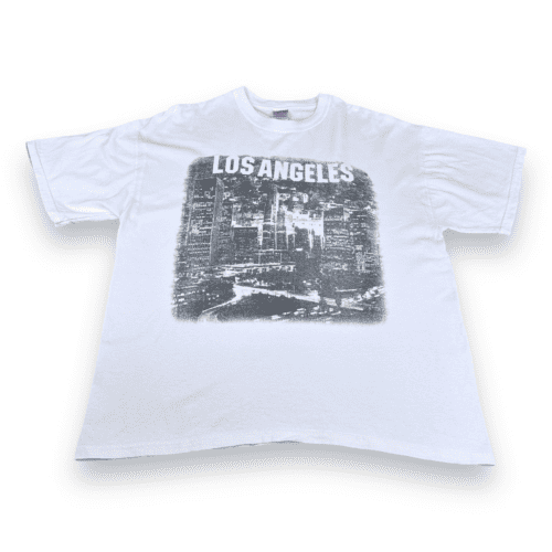 Vintage 90s Los Angeles California City Skyline T-Shirt XL
