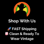 Shop With Us Fast Shipping Clean Vintage