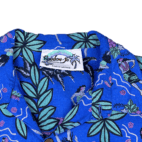 Vintage 90s Rainbow Jo Hula Girls Hawaiian Shirt LARGE