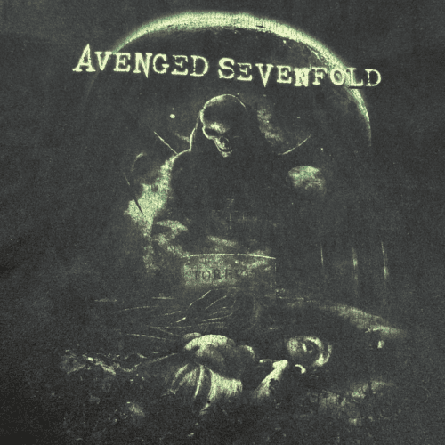 Avenged Sevenfold "Nightmare" Album Cover Art Band T-Shirt XL