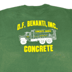 Vintage 90s Benati Concrete Construction T-Shirt LARGE