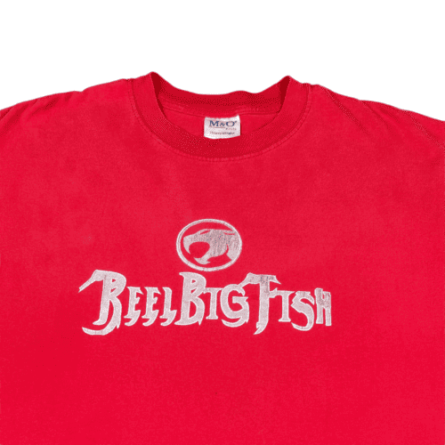 Vintage 90s Reel Big Fish Thundercats Logo Band T-Shirt XL
