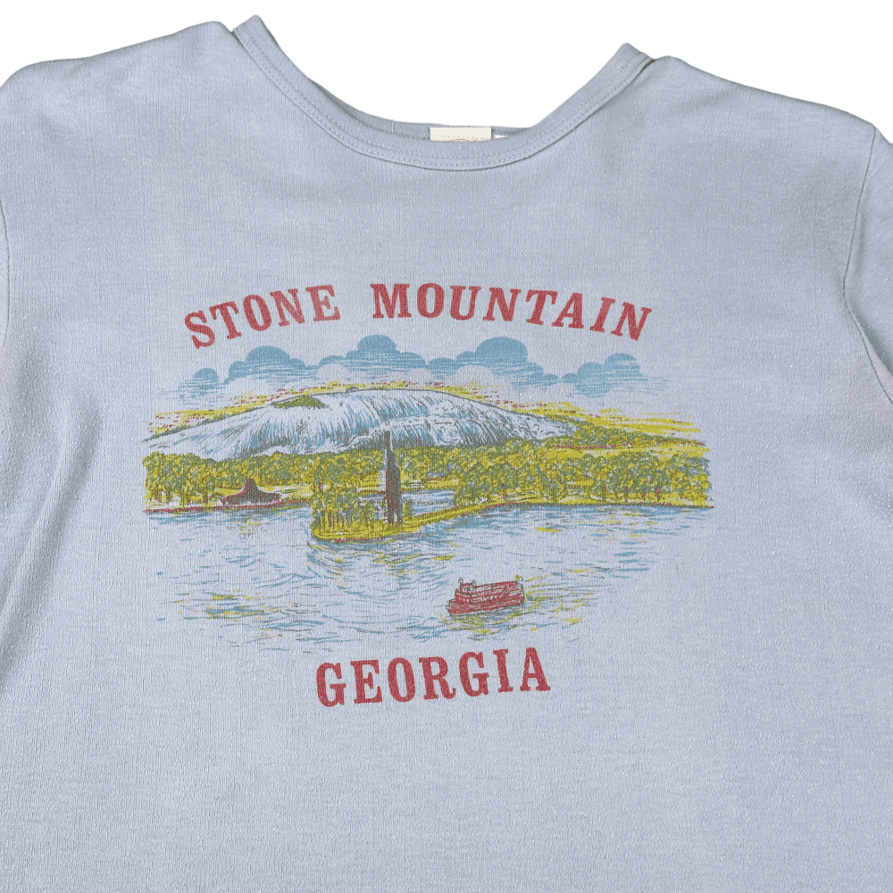 Vintage 70s Stone Mountain Georgia T-Shirt EXTRA SMALL XS
