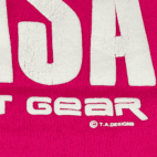 Vintage 80s Nasa Sweat Gear Hot Pink Raglan Sweatshirt EXTRA SMALL XS