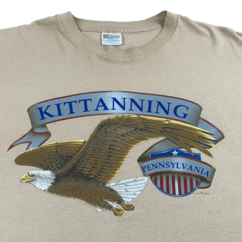 Vintage 90s Kittanning Pennsylvania Eagle T-Shirt XL