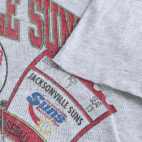 Vintage 90s Jacksonville Suns Baseball Team T-Shirt LARGE