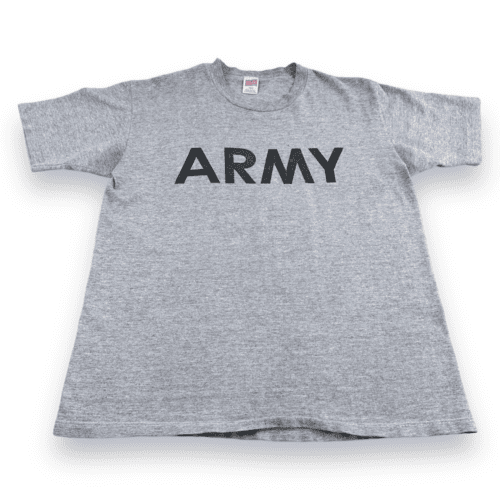 Vintage 90s ARMY Spell Out T-Shirt MEDIUM
