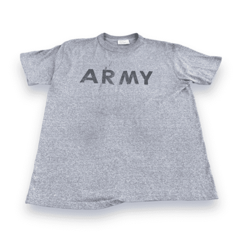 Vintage 80s ARMY Spell Out T-Shirt LARGE
