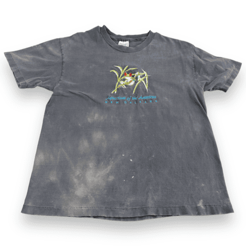 Vintage 90s Aquarium of the Americas Frog T-Shirt MEDIUM