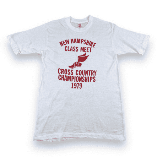 Vintage 70s Cross Country Championships T-Shirt SMALL