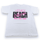 Vintage 90s Venice Beach California T-Shirt LARGE