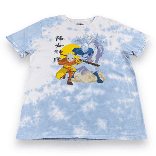 Avatar The Last Airbender Tie Dye T-Shirt MEDIUM