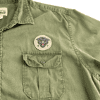 Retro New York Revolutionary Military Shirt Heritage Supply Company XL
