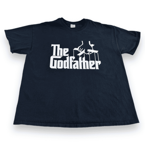 Retro The Godfather Movie T-Shirt XL