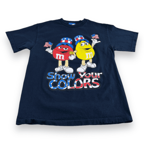 2006 M&Ms Show Your Colors Independence Day T-Shirt MEDIUM