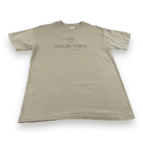 Vintage 90s Oklahoma Eagle T-Shirt MEDIUM