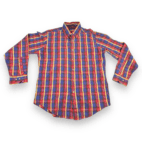 Vintage 80s Chaps by Ralph Lauren Long Sleeve Plaid Shirt MEDIUM
