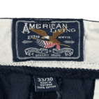 American Living Blue Corduroy Pants 33x29