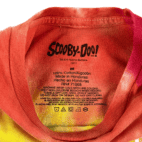 Retro Scooby Doo Tie Dye Shirt Adult MEDIUM