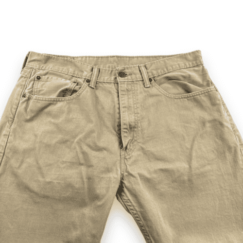 Levis 514 Jeans Beige Straight Modern Cotton Mens 34x30