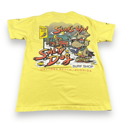 Vintage Salty Dog Surf Shop Shirt Y2K Adult SMALL