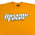 Vintage Corvette Fever Shirt 90s Car Magazine Adult MEDIUM