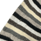 Gap Wool Sweater Striped Brown Gray Beige Black Adult LARGE