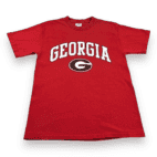 Vintage University Of Georgia Shirt 90s Red Adult MEDIUM
