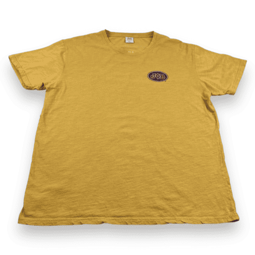 Job Rolling Papers Shirt Yellow Adult EXTRA LARGE