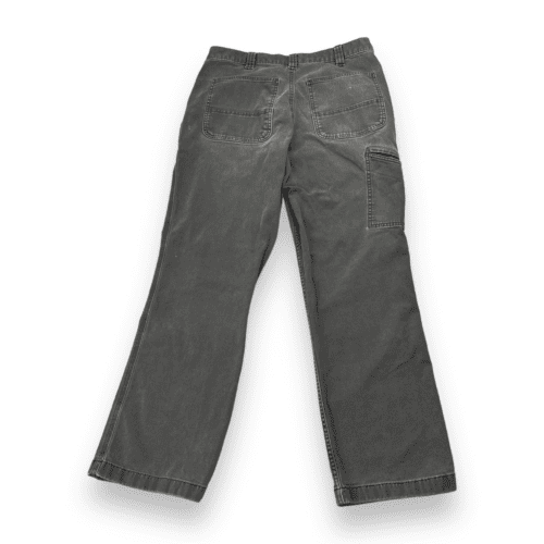 Carhartt Pants Gray Canvas Distressed Workwear 31x28 COPY