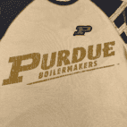 Vintage Purdue Shirt Y2K Brown Beige University Boilermakers Adult LARGE