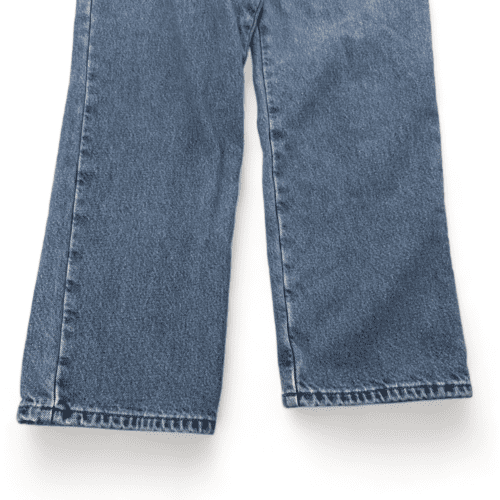 Vintage LL Bean Jeans Blue Flannel Lined Light Wash Mens 32x30