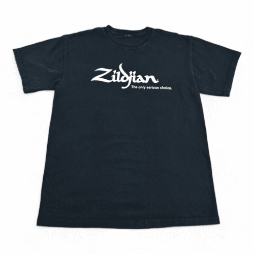Vintage Zildjian Shirt Y2K Black Cymbals Percussion Adult MEDIUM